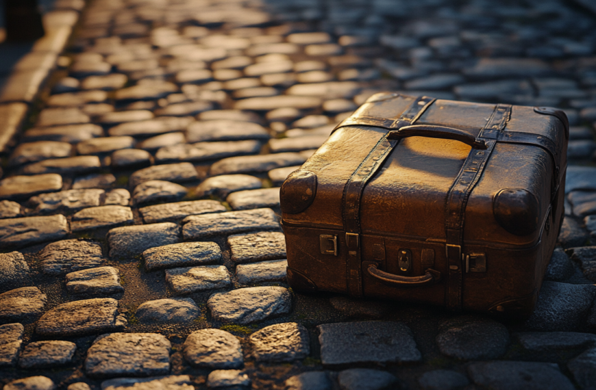 Luggage That Shines Along Europe’s Cobblestones