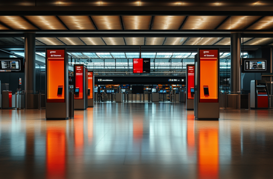 Quick, Smart & Contactless: Self-Check-In Kiosks for Frequent Flyers