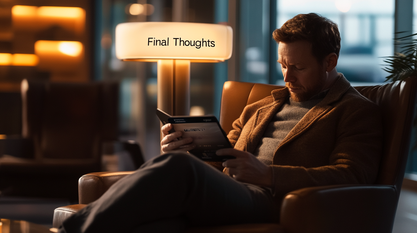 Final Thoughts