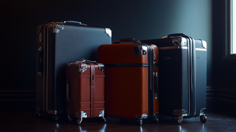 Sleek & Savvy Business Travel Suitcases