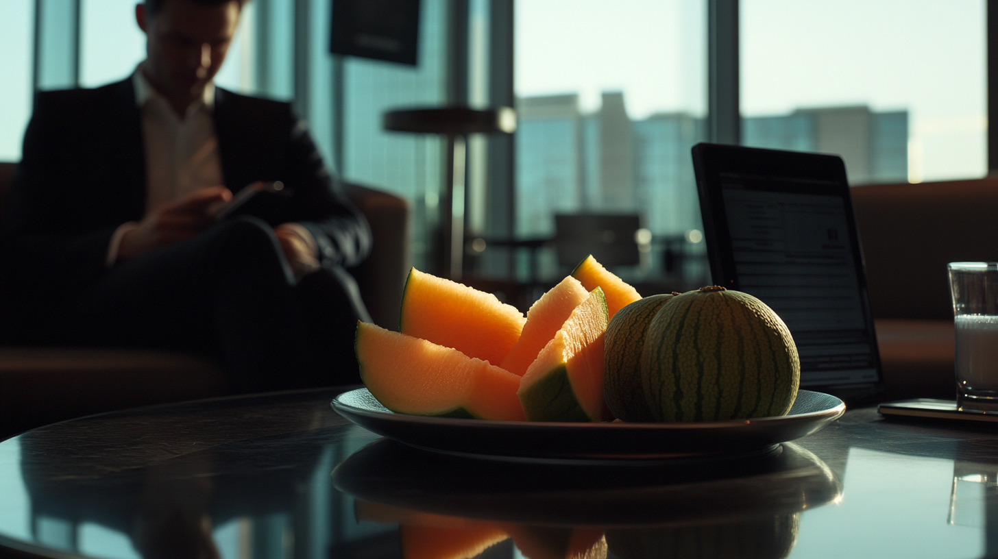 1)Corporate Traveler & Melon