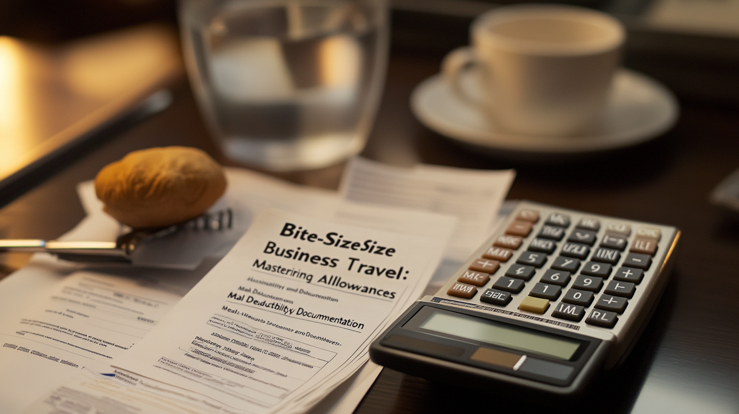 Meal Deductibility and Documentation Must-Haves