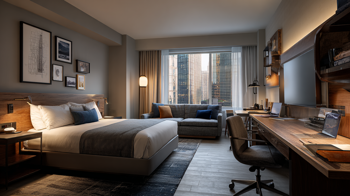 3. Hilton: Tech-Focused Extended Stays