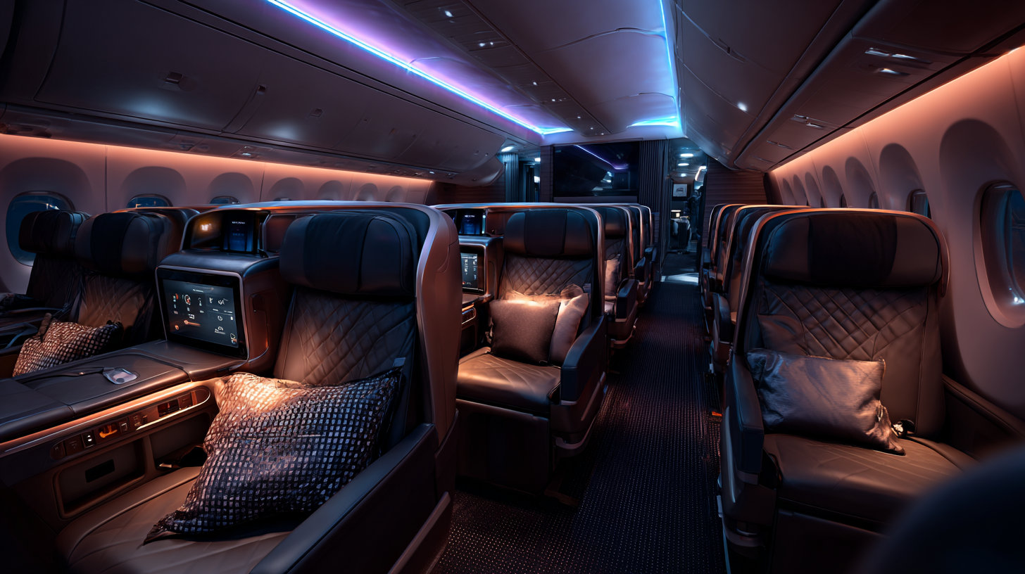 Luxury in the Air with Premium Carriers