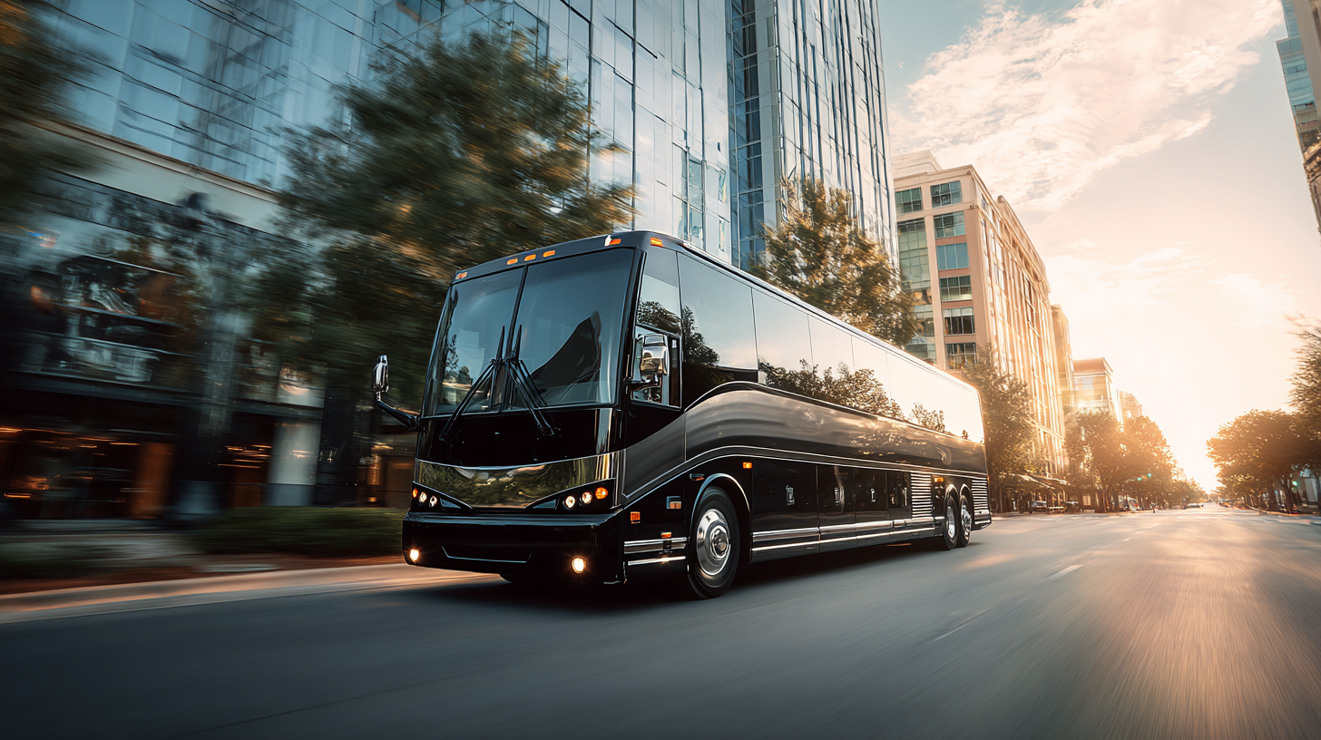 6.Charter Bus Rental Company North Charleston: Group-Friendly Option